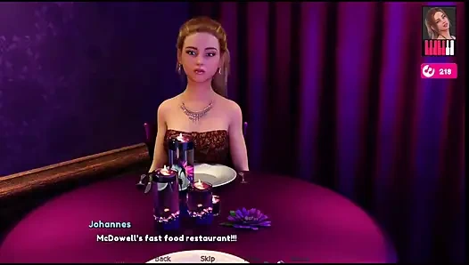 Melody #31 - melody dan johannes keluar untuk malam ini... Melody muncrat ke kaki Johannes sambil mulai dientot.