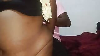 Tamil house wife  in ex boyfriend secret sex Hot voice Big natural tits nice pussy eating Big ass big boobs lovely fucking