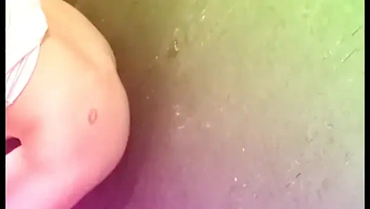 Wife Takes Cumshots in Her Mouth at Gloryhole! Bukkake Creampie