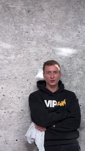 HUNT4K. Blonde hottie used her big natural boobs to get back on her BF | Clip 2