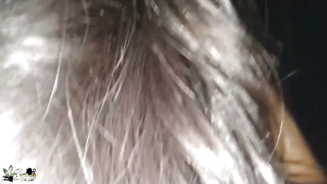 18-year-old girl likes to suck on a lollipop