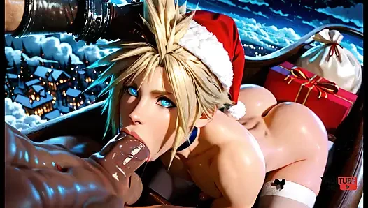 Final Fantasy 7 Yaoi - Cloud X-mas Pic Collection