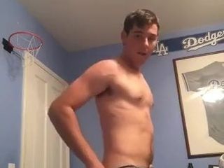 Hot cute twink strips and jerks