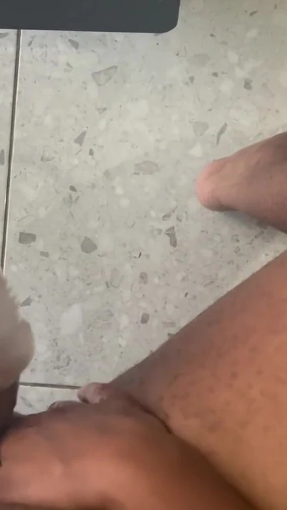 Unforgettable moment from "Big Guy Strokes Dick with Hands and Fleshlight until He Shoots a Big Moaning Cumshot"