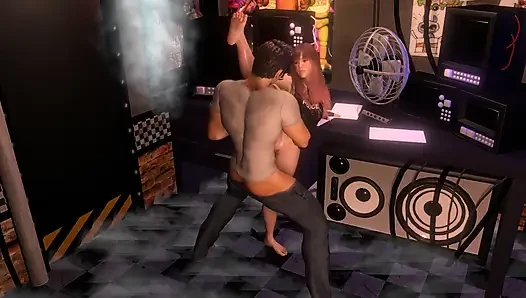 Fucking the Police Girl in the Break Room