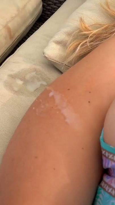 poolside anal sex | Clip 2