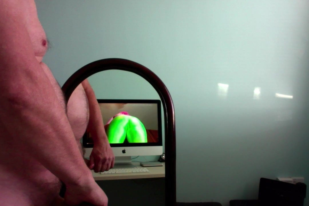 SpandexAngel second cumming