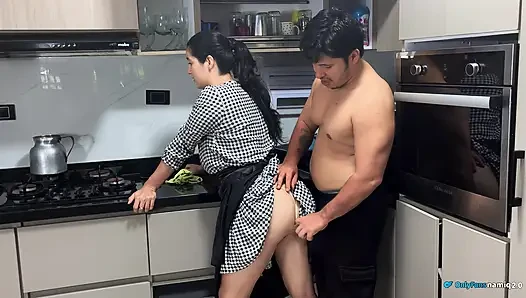 My boss's husband fucks me while she works in his office!