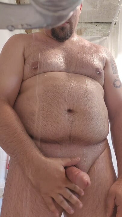 Daddy needs a shower