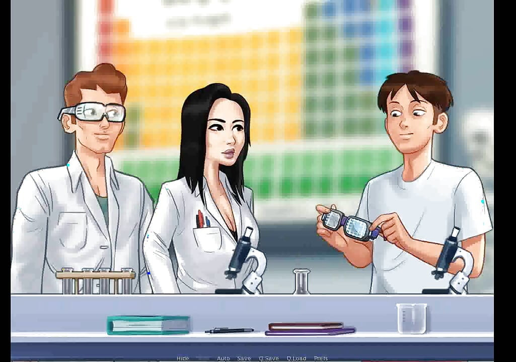 Summertime saga: แว่นเอ็กซเรย์ซีทรู ep 56