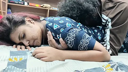 Hot ass kiss and ass lick romance of desi couple