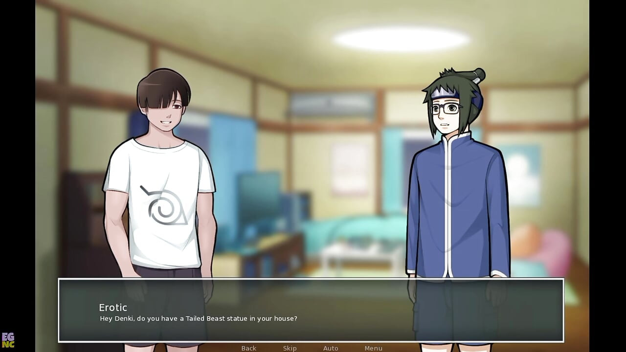 MILF Konoha #17: MILF panas Sensei menunggang dildo - oleh erotikgamesnc
