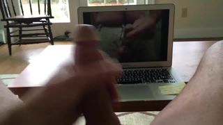 Tribute from cfan2 jacking to my dick video