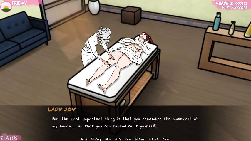Lust Town - Геймплей - Ролева игра - Лесбийки - Мазен Масаж, Дразнене на Цици и Путка