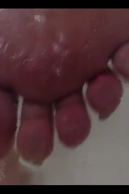 Caught You Watching on My Feet in the Shower