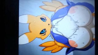 (Digimon) Renamon enormes tetas joi - sop cum homenaje