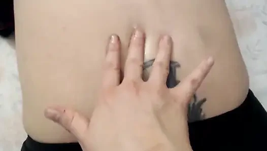 Oiled belly button play