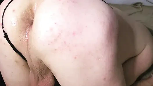 Bbw xMaskedMomWifex fickt  ihren Mann mit Dildo