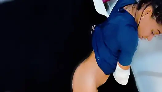 Lil jockey & crot di dalam beceknya