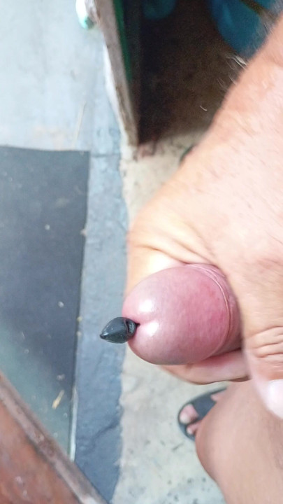 masturbating