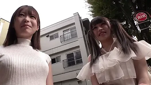 Part 2: Exclusive to Close Female College Students! Girls who are friends get wet and compete in bukkake and squirting in see-through swimsuits!