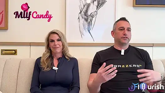 Milfcandy podcast diselenggarakan oleh mrflourish sama tamunya chloe dahl dan lucky steve