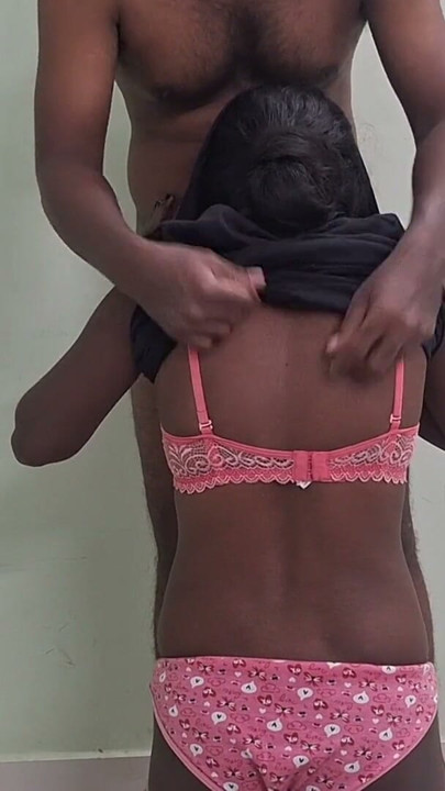 Part 1: Standing fuck with my girlfriend (undressing & foreplay) | Clip 1
