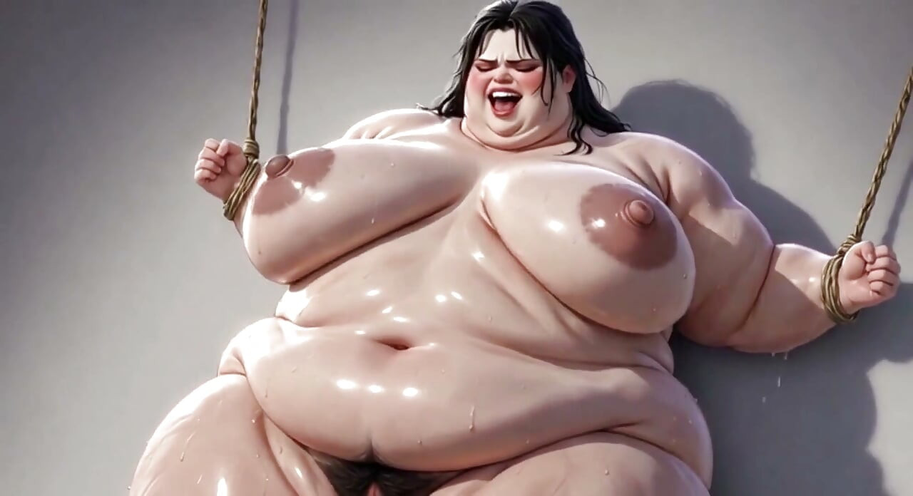 Obese SSBBW Bound Tight - Extremely Aroused & Begging for Cock