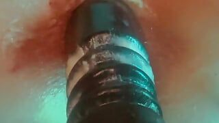 Fucking my tight slutty asshole with my dildo