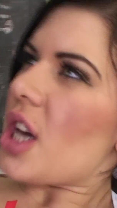 Key moment from "Schoolgirl in stockings fingered and fucked by teacher"