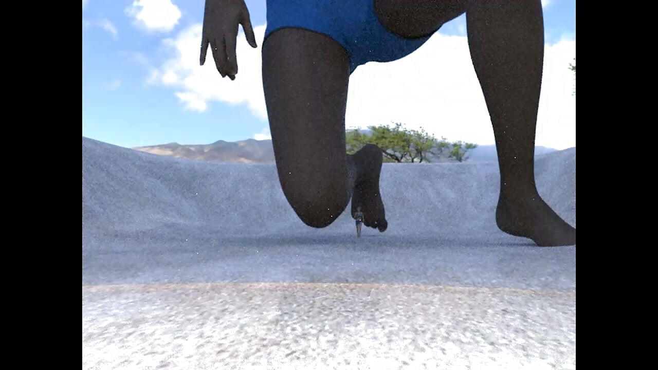 giantess animation 3d