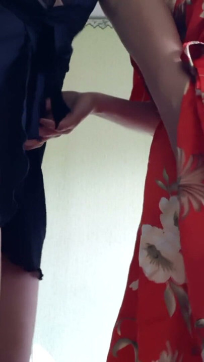 I'm fingering my boyfriend's mom while he takes a shower | Clip 1