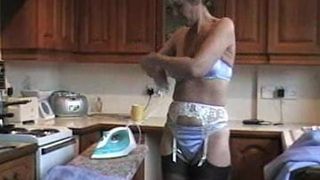 Sara - Doing the ironing