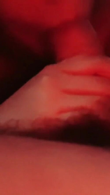 Stunning moment from "STEP-MOM INFLUENCE GRAM GIVES BLOWJOB TO HER STEP-SON'S COCK"