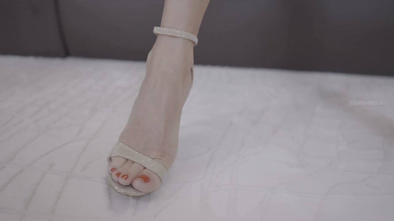 Blonde MILF Teases with Her Perfect Feet