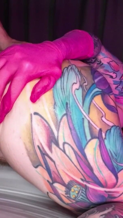 British Pink Haired Aheago Punk Piggymouth Gets Anal Fucked and Opened Up! (Prolapse) !! | Clip 3