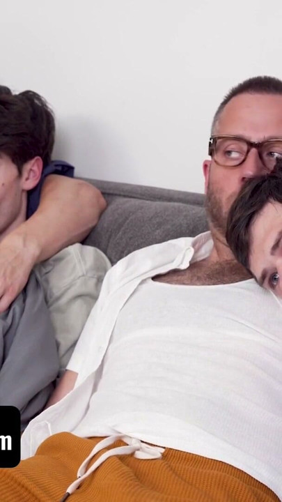 Movie Night With the Stepsons? Always Better With Four Horny Cocks and a Foursome | Clip 2