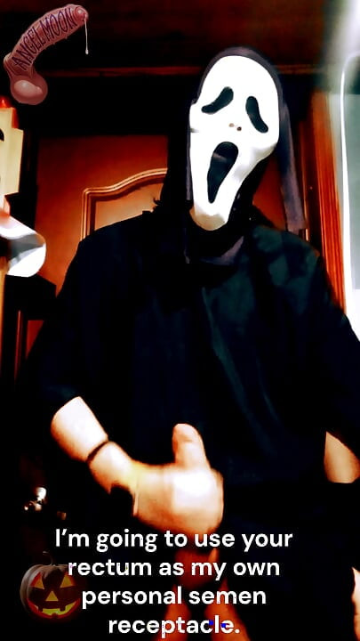 SCREAM A LOVE STORY Dominantni tip s Ghostface maskom i ogromnim kurcem provaljuje u tvoj dom na Noć vještica da svrši