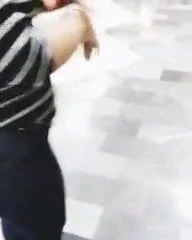 in the street