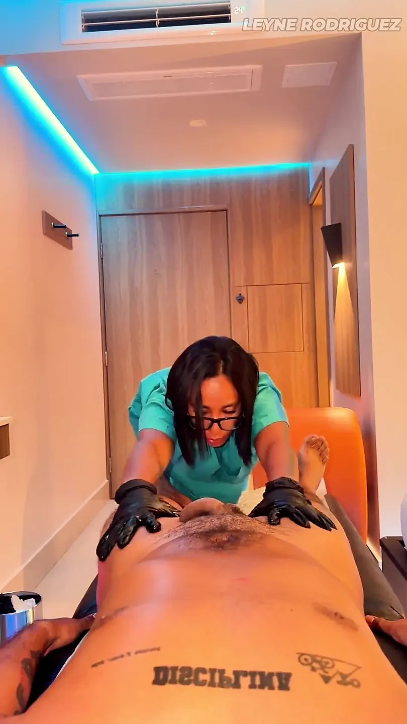 POV Sensual Latina Massage – Relaxing Music, HJ & Blowjob Finish