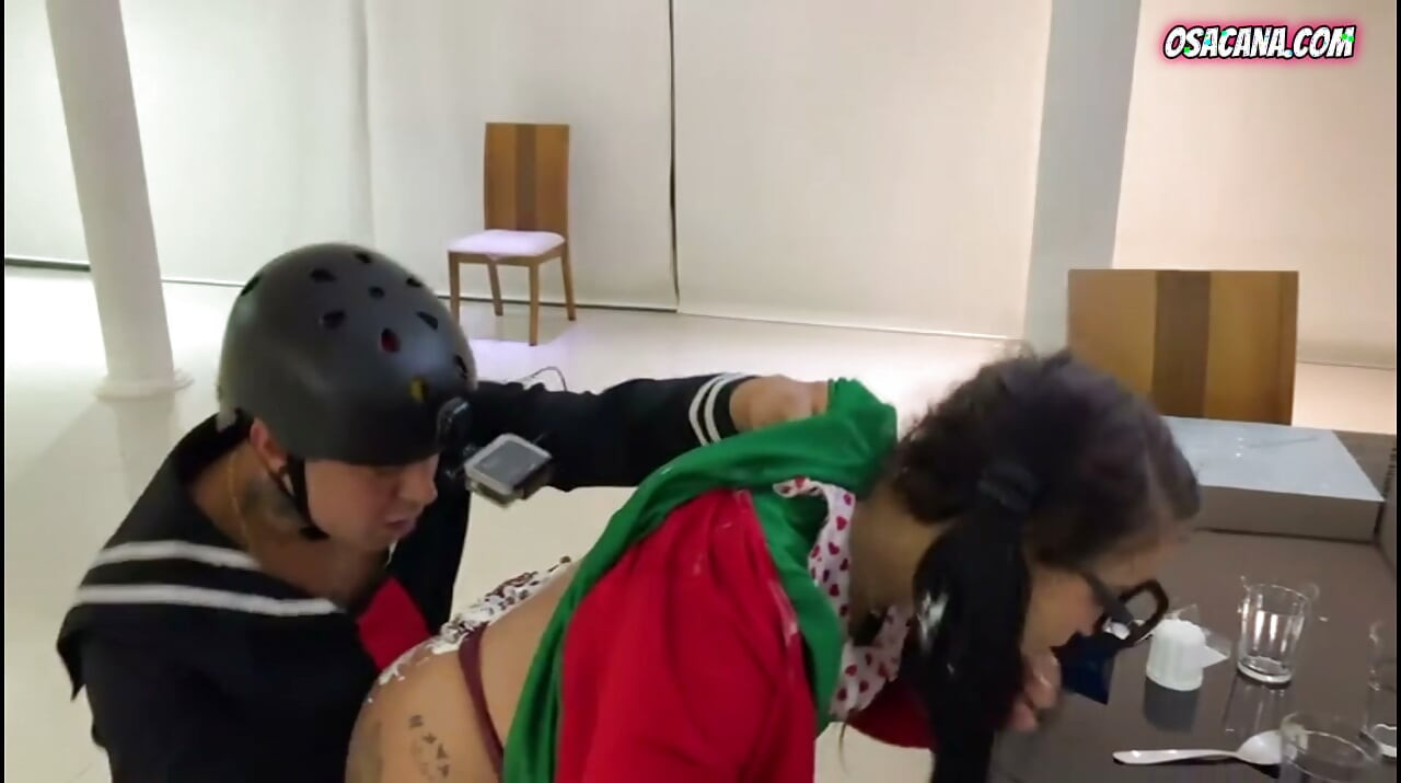 Kiko Breaks Pigtails on His Dick