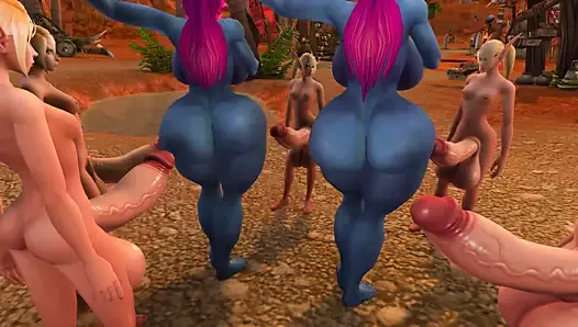 Thicc trolls dancing for futas