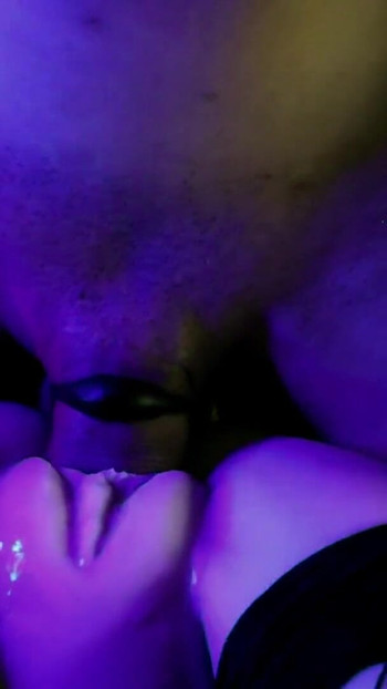 Captivating moment from "Hard fucked a sexy stripper in a nightclub and cummed in her bald pussy"