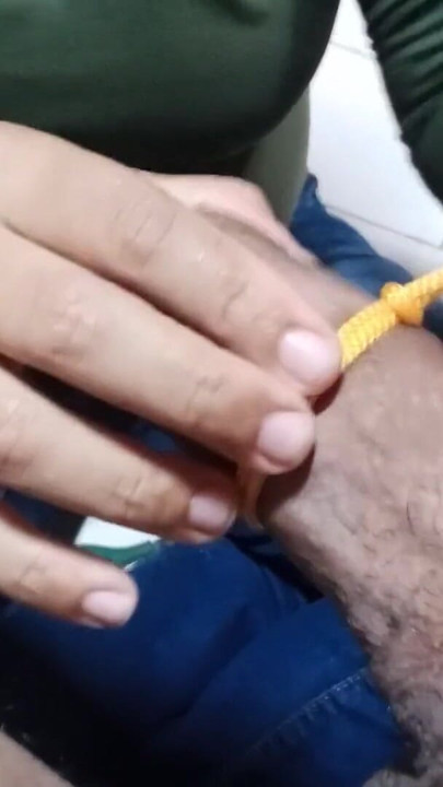 My aunty says she helps me with my shoelaces while she plays by tying up my penis and gets all wet, the little vixen. | Clip 3