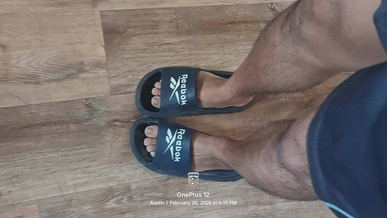 My dirty sole foot
