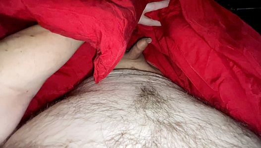play with my small foreskin cock