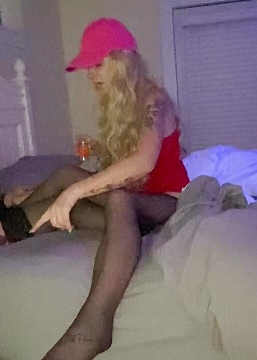 Part 2 Hotwife and Crossdresser hubby in lingerie and stockings have sex talk