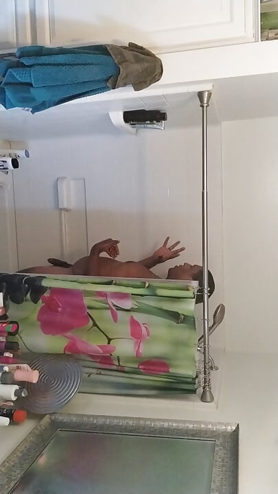 Lady Baller & Chef Clayton after sex shower interview