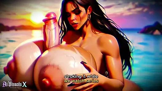 (4k) yapay zeka 3 boyutlu animasyonlu porno - latin baddie büyük beyaz yarağa tapıyor (ırklararası asmr) - yapay zeka görselleri x