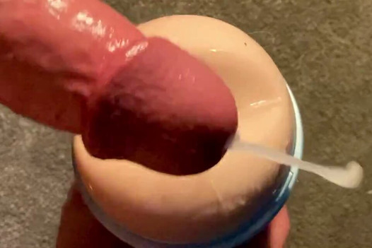 Meine Fleshlight ficken und kommen